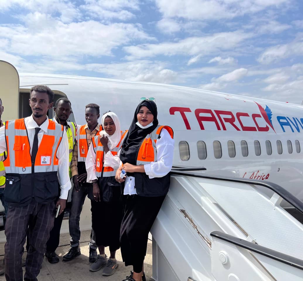 اكتمال التدريب العملي OJT لخريجي بكالوريوس العلوم في إدارة الطيران الدفعة الثالثة بمطار بورتسودان وشمل التدريب علي إدارة